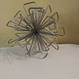 Silver Metal Wire Sculpture
